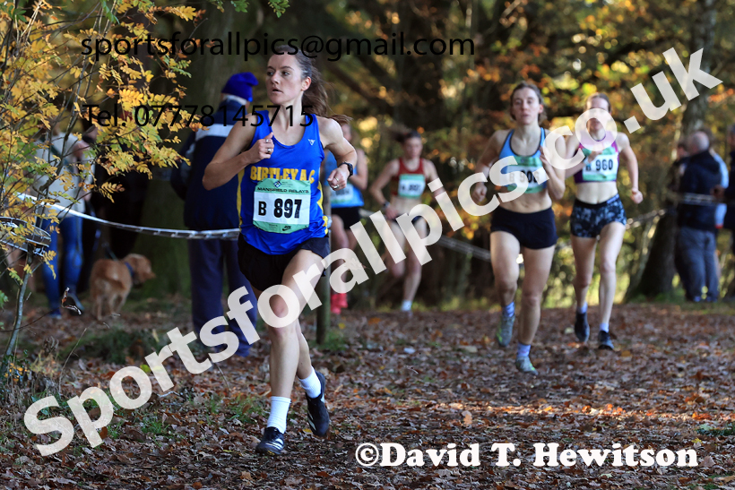 Senior Womens 2025 National Cross Country Relays, Berry Hill Park, Mansfield. Photo: David T. Hewitson/Sports for All Pics